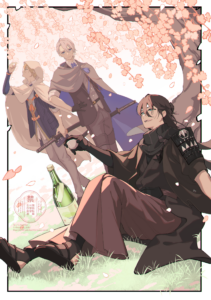 あゝ美しきかな散る花よ